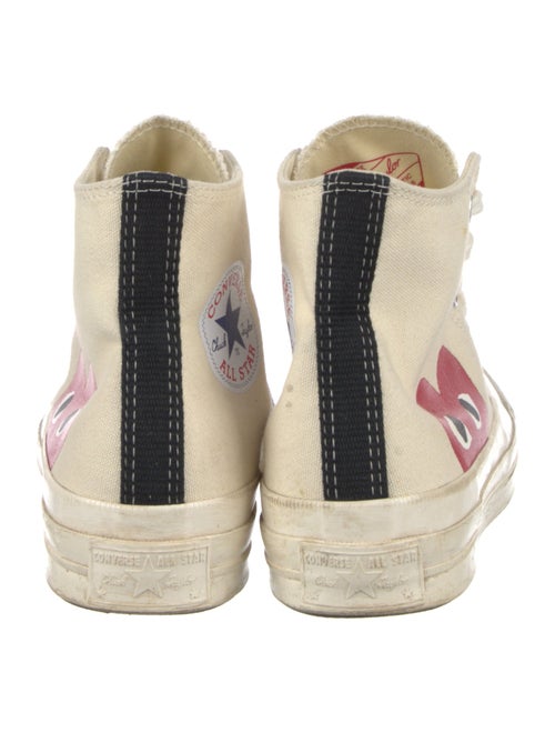 Comme des Garçons Play x Converse Canvas Graphic Print Sneakers