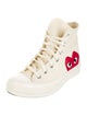 Comme des Garçons Play x Converse Canvas Printed Sneakers