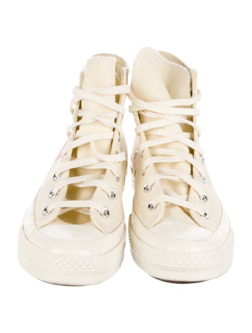 Comme des Garçons Play x Converse Canvas Printed Sneakers