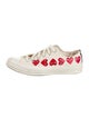Comme des Garçons Play x Converse Canvas Printed Sneakers