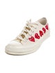 Comme des Garçons Play x Converse Canvas Printed Sneakers
