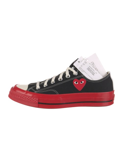 Comme des Garçons Play x Converse Canvas Printed Sneakers