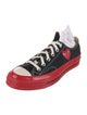 Comme des Garçons Play x Converse Canvas Printed Sneakers