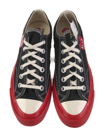 Comme des Garçons Play x Converse Canvas Printed Sneakers