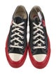 Comme des Garçons Play x Converse Canvas Printed Sneakers