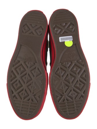 Comme des Garçons Play x Converse Canvas Printed Sneakers