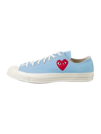 Comme des Garçons Play x Converse Canvas Printed Sneakers