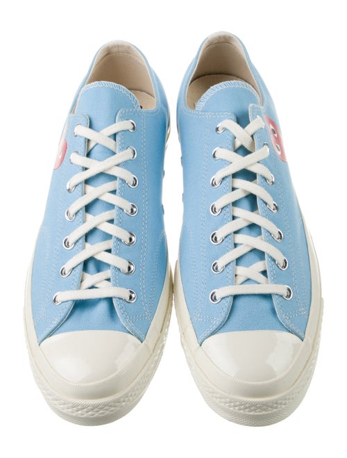 Comme des Garçons Play x Converse Canvas Printed Sneakers