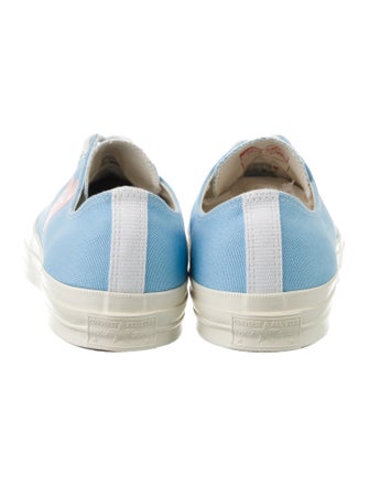 Comme des Garçons Play x Converse Canvas Printed Sneakers