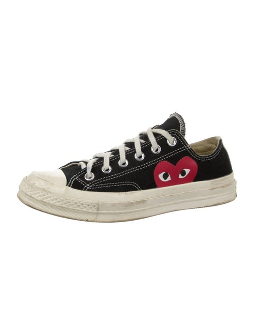 Comme des Garçons Play x Converse Canvas Printed Sneakers