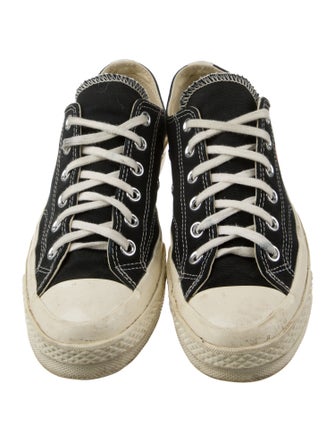 Comme des Garçons Play x Converse Canvas Printed Sneakers