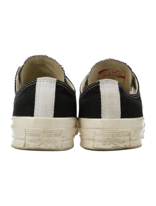 Comme des Garçons Play x Converse Canvas Printed Sneakers