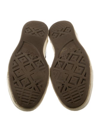 Comme des Garçons Play x Converse Canvas Printed Sneakers