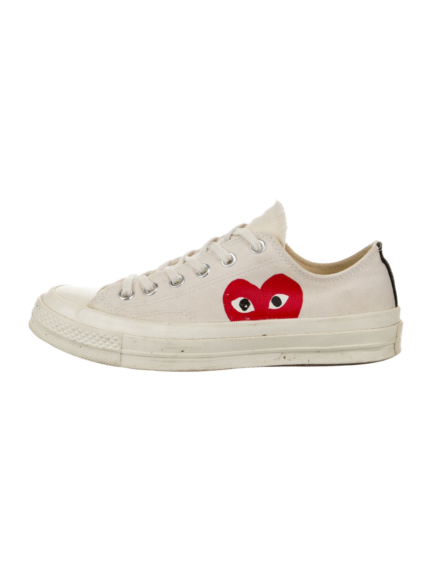 Comme des Garçons Play x Converse Canvas Printed Sneakers