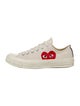 Comme des Garçons Play x Converse Canvas Printed Sneakers