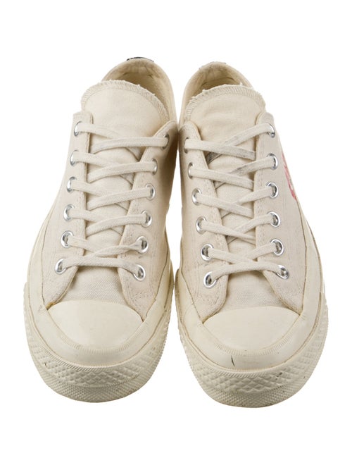 Comme des Garçons Play x Converse Canvas Printed Sneakers