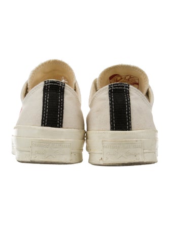 Comme des Garçons Play x Converse Canvas Printed Sneakers