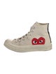 Comme des Garçons Play x Converse Canvas Printed Sneakers