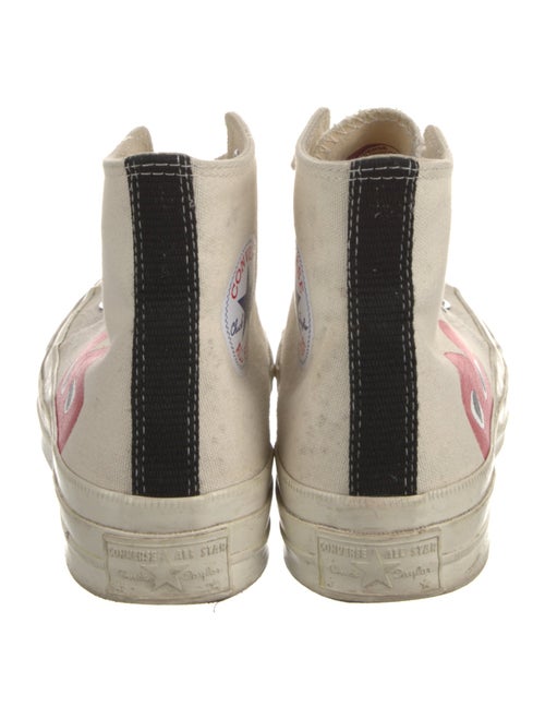 Comme des Garçons Play x Converse Canvas Printed Sneakers