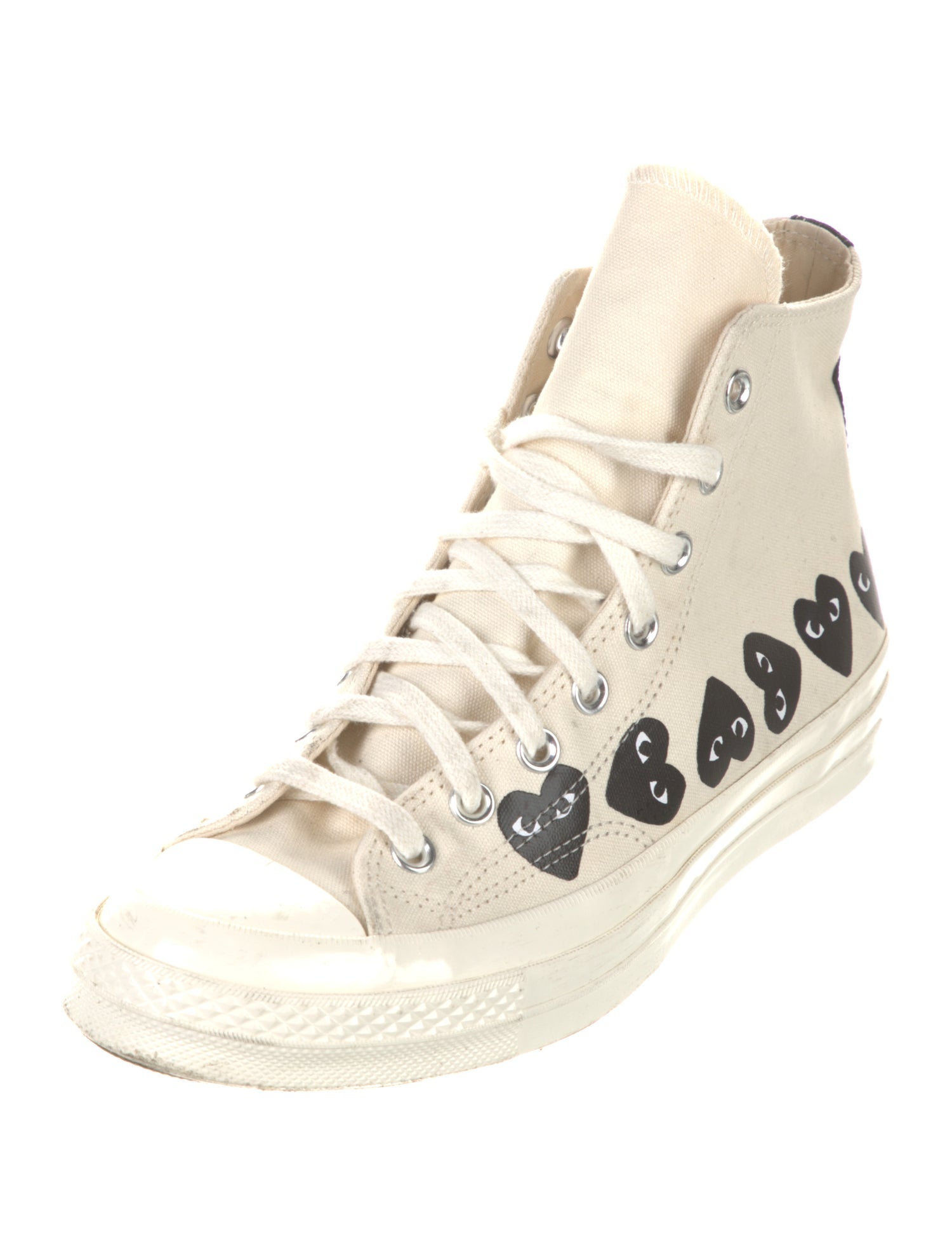 Comme des Garçons Play x Converse Canvas Sneakers