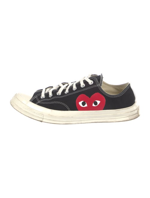 Comme des Garçons Play x Converse Canvas Printed Sneakers
