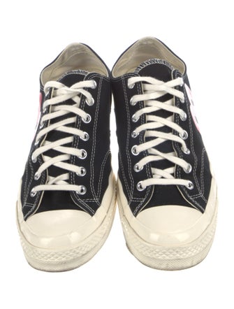 Comme des Garçons Play x Converse Canvas Printed Sneakers