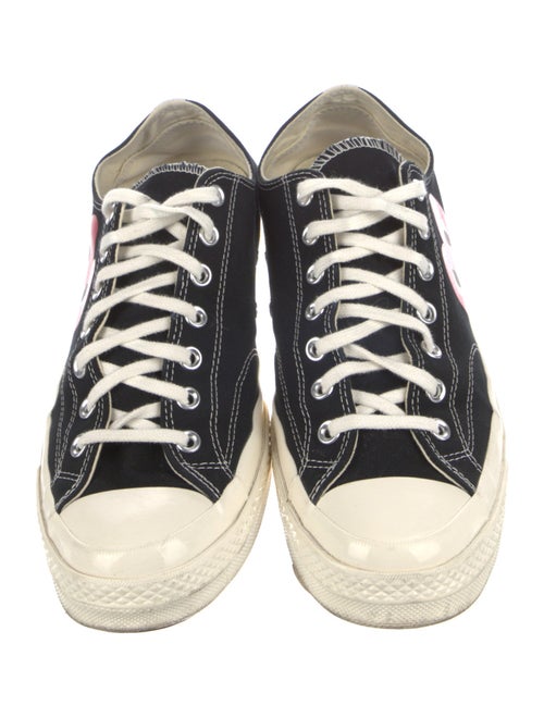 Comme des Garçons Play x Converse Canvas Printed Sneakers