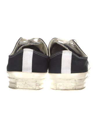 Comme des Garçons Play x Converse Canvas Printed Sneakers