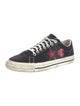 Comme des Garçons Play x Converse Canvas Printed Sneakers