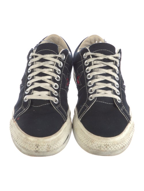 Comme des Garçons Play x Converse Canvas Printed Sneakers