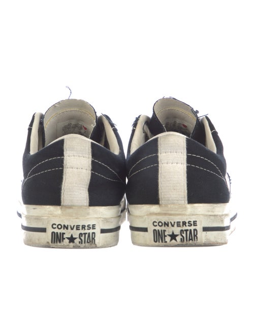 Comme des Garçons Play x Converse Canvas Printed Sneakers