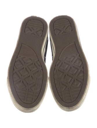 Comme des Garçons Play x Converse Canvas Printed Sneakers