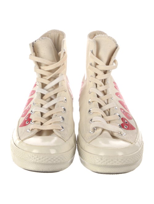 Comme des Garçons Play x Converse Canvas Graphic Print Sneakers