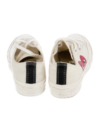 Comme des Garçons Play x Converse Canvas Sneakers