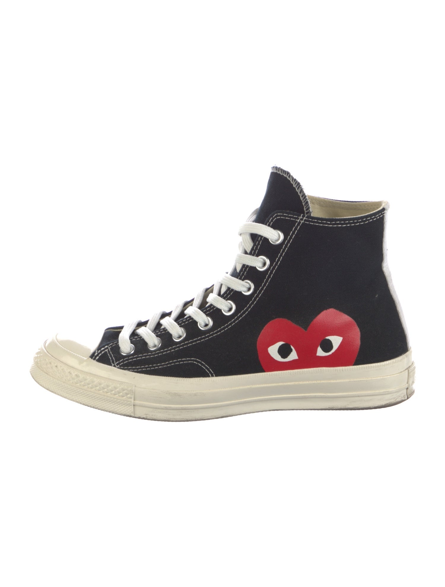 Comme des Garçons Play x Converse Canvas Printed Sneakers