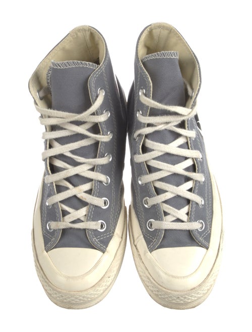 Comme des Garçons Play x Converse Canvas Printed Sneakers