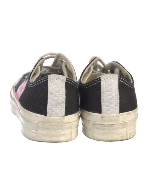 Comme des Garçons Play x Converse Canvas Printed Sneakers