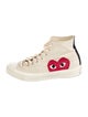 Comme des Garçons Play x Converse Canvas Graphic Print Sneakers