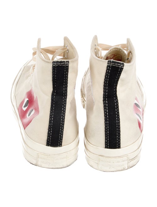 Comme des Garçons Play x Converse Canvas Graphic Print Sneakers