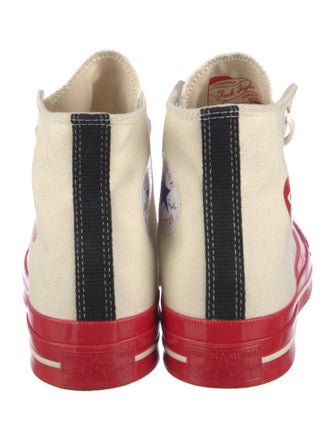 Comme des Garçons Play x Converse Canvas Sneakers