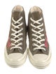 Comme des Garçons Play x Converse Canvas Graphic Print Sneakers
