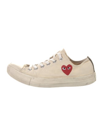 Comme des Garçons Play x Converse Canvas Graphic Print Sneakers