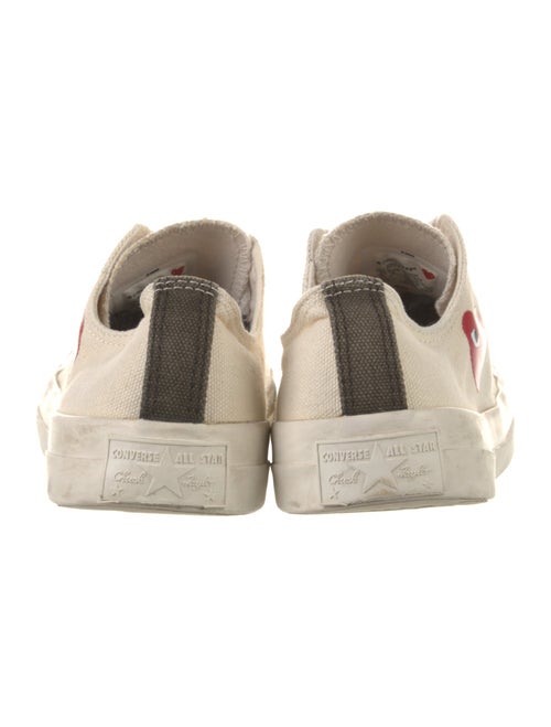 Comme des Garçons Play x Converse Canvas Graphic Print Sneakers