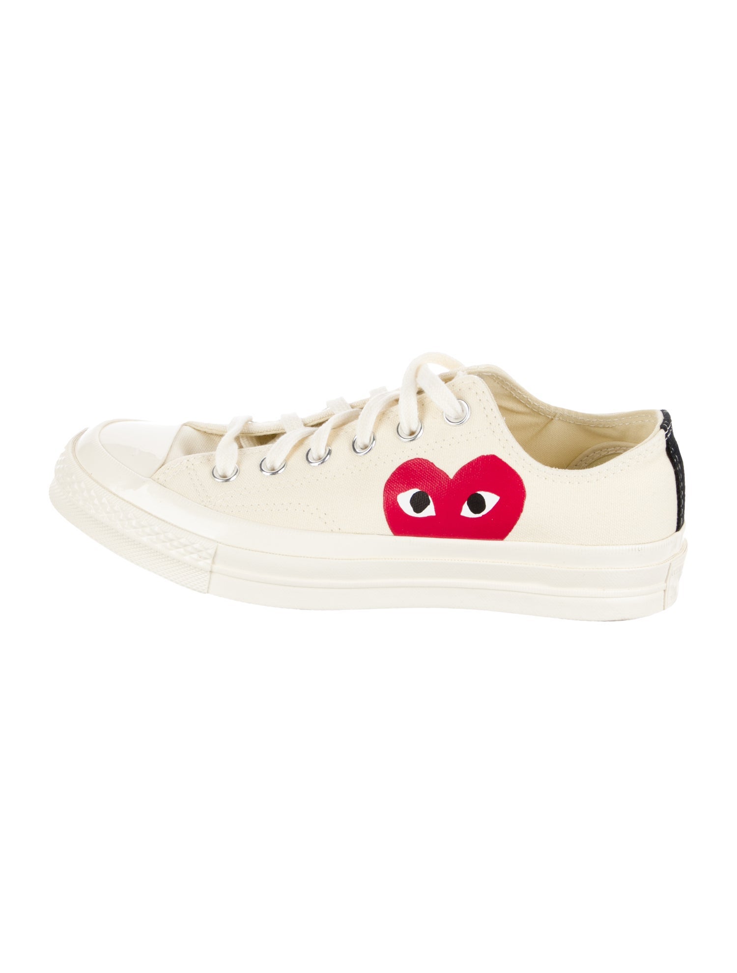 Comme des Garçons Play x Converse Canvas Graphic Print Sneakers
