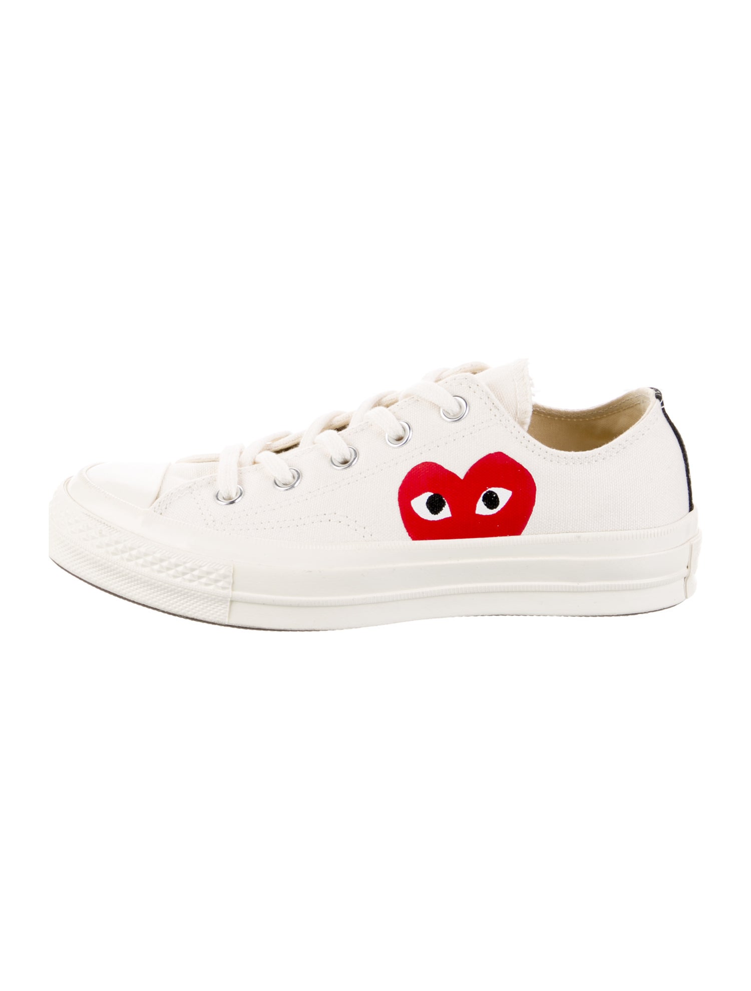 Comme des Garçons Play x Converse Canvas Graphic Print Sneakers
