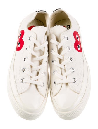 Comme des Garçons Play x Converse Canvas Graphic Print Sneakers