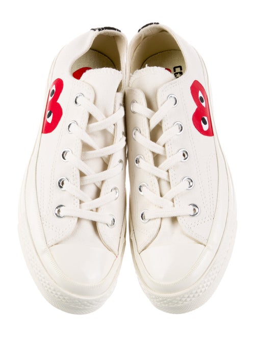 Comme des Garçons Play x Converse Canvas Graphic Print Sneakers