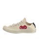 Comme des Garçons Play x Converse Canvas Printed Sneakers