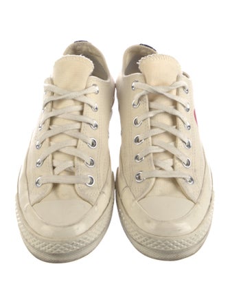 Comme des Garçons Play x Converse Canvas Printed Sneakers