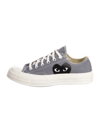 Comme des Garçons Play x Converse Canvas Graphic Print Sneakers